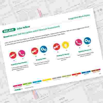 John Yellow Page 8 Showcase Belbin Team Role Report
