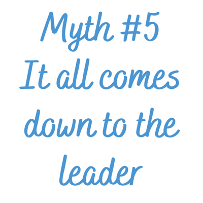 Myth 5 It All Comes Down To The Leader Belbin Team Roles