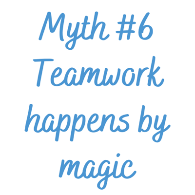Myth 6 Teamwork Happens By Magic Belbin Team Roles