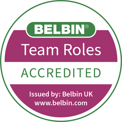 Belbin Team Role Accredited Logo Resource Investigator 2022