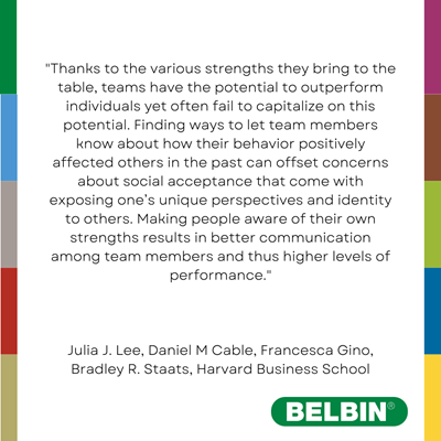 Why Teams Matter Belbin Team Roles Lee Cable Gino Staats