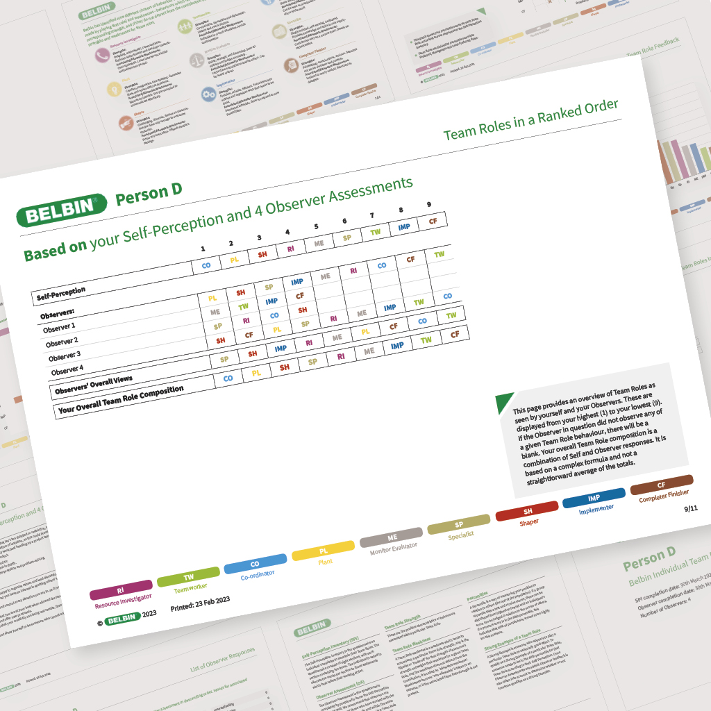 Belbin Web Showcase - Confused